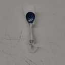 Ceramic Asian Soup Spoons, Easy to Hold, Long Handle Perfect Depth Spoon Set for Japanese Ramen Noodles, Chinese Dumpling, Pho, Miso, Wonton, Dishwasher Safe -Set of 4 - Blue