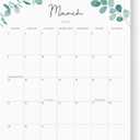 2 x Jotsome Wall Calendar 2026, 11.2"x14.2" Monthly Calendar From Now To December 2026, Bleed-Proof Paper Calendar with Notes For Home and Office, Easy Organizing(Florals)