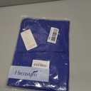 HieasyFit Women's Cotton Turtleneck Top Basic Layering Thermal Underwear(Blue XXL)