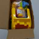 Marstone Toddler Toys for 1 2 Year Old Boys and Girls Gifts: Educational Elephant Slide with 4 Animal Car Toys for Baby 12-18 Months, First Birthday Gifts for Kids, Learning Push Truck Tracks Age 1-2