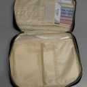 Bible Cover Case for Women, Bible Study Supplies, Bible Journaling Kit, 6 No Bleed Bible Highlighters and Pens, 75 Bible Tabs, Large Size Zippered Bible Bags (Black)