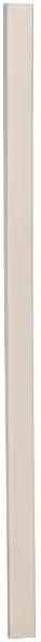 Corner Guard, White, 2" W X 48" H, Mfr: PVC-48-WH-A