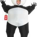 Morph Costumes Inflatable Panda Costume for Kids Blow Up Giant Inflatable Halloween Costumes, One Size