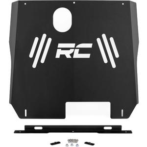 Rough Country Catalytic Converter Shield for Ram 1500 (2019-2026) 2WD/4WD – 14-Gauge Steel Anti Theft Skid Plate