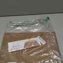 Baby Splat Mat for Under High Chair/Arts/Crafts, Triluby 51" Waterproof Non Slip Food Splash Mat for Eating Mess, Washable Weaning Mat Reusable Spill Floor Protector (Brown)