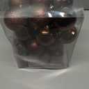 50pcs Christmas Ball Ornaments Brown Shatterproof Christmas Tree Ball Decorations Xmas Tree Large Xmas Ornaments Balls with Hanging Loop for Xmas Wedding Holiday Party Wreath Home Decor