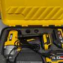 4.0Ah Battery Cordless Impact Wrench, Brushless 1/2 Impact Gun, 320Ft-lbs(430N.m) 20V High Torque Power Impact Driver, Electric Impact for Car Home