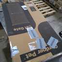 Gardner Pet 51"-87" Extra Tall Cat Gate for Doorway, Wide Adjustable 27.56"-37" Baby Gate Included 4 Extension Kits, Pressure Mounted Safety Full Door Gate for Stairs, Studio, Kitchen (White)