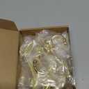 HASWARE 6 PCS Double Prong Robe Hook, Dual Coat Hooks Antique Wall Mounted Hooks Robe Vintage Hooks Hangers Heavy Duty with 12 Pieces Screws for Coats Hat Clothes Hanger Towel Keys