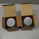 Mason Jars with Lids 32 oz, 2 Pack Regular Mouth Glass Canning Jars for Food Storage, Juice, Jam, Candies, Snack