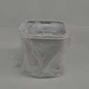 MOPALL Slim Bathroom Trash Can with Lid Soft Close, Garbage Can with Pop-Up Lid & Step On Foot Pedal, Small Trash Bin Trashcan Waste Basket for Toilet, Office, Bedroom, Kitchen, Living Room 1.9 Gallon