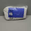 MIULEE Natural White Linen Curtains 72 Inch Length for Bedroom Living Room, Soft Thick Linen Textured Window Drapes Semi Sheer Light Filtering Rod Pocket Back Tab Farmhouse Cream Ivory, 2 Panels