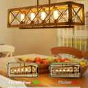 4 Pack LED Edison Bulbs, 4W Edison Light Bulbs 40W Equivalent, Vintage E26 LED Bulb T45 2700K Soft Warm White Clear Glass, 460LM Tubular Antique Filament Incandescent Lights for Home, Non-Dimmable