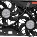 Dorman 620-039XD Dual Fan Assembly With Brushless Motors Compatible with Select Chrysler/Dodge Models (OE FIX)