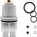 RP46074 R10000 Shower Valve Cartridge Compatible With Delta R22000 R1100 1300 1400 13/14 Series Single Handle Bath Tub and Shower Faucet Parts For Select Monitor Valves