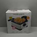 Chefman 4.5 Liter Deep Fryer w/Basket Strainer, XL Jumbo Size, Adjustable Temperature & Timer, Perfect for Fried Chicken, Shrimp, French Fries, Chips & More, Removable Oil-Container, Stainless Steel