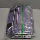 Large Sewing Supplies Organizer, Double Layer Sewing Storage Organizer with Two Detachable Dividers, Travel Sewing Bag Organizer with Shoulder Strap for Accessories, Purple, (Bag Only)