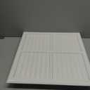 16x16 Air Vent Covers, Air Return Vent Cover Grill for Ceiling & Sidewall, Adjustable Airflow, Quiet Operation HVAC Cold Air Intake Grille for Home Improvement, White
