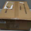 SRJJRS Farmhouse Lamp for Bedroom Set of 2, Rustic Table Lamp with Dual USB Charging Ports, 28" Tall Table Lamps with Linen Shade for Living Room, Bulb Not Included (Rotary Switch-off white)