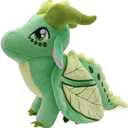 Wings of Fire Dragon Plush Toy Rainwing Dragon Stuffed Animals Pterosaur Plush Flying Dragon Pillow Plushies Gifts for Fans Kids Boys Girls