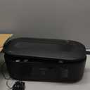 Ahopegarden Hydroponics Growing System Kit Indoor Herb Garden with Grow Light 12 Pods, with LCD Touch Panel Hydroponic Planter, Planting Height Up to 17", Grower Harvest Fresh Veggie Lettuce, Black