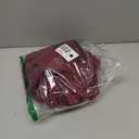 PRETTYGARDEN Women's Fall Spring Midi Dress Long Sleeve Floral Smocked Elegant Wedding Guest Long Flowy Dresses with Pockets (X-Large, Wine Red)