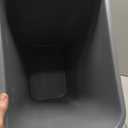 Amazon Basics Lightweight Rectangular Commercial Office Wastebasket, 10 Gallons, Grey