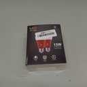 Bluex Bulbs LED A21 Red Light Bulbs - 15W (120W Equivalent), E26 Base, 2 Count, 1200 Lumen - Party Decoration, Porch, Home, Holiday Lighting, Decorative Illumination