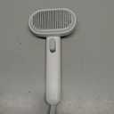 aumuca Cat Brush for Shedding, Cat Brushes for Indoor Cats, Cat Brush for Long or Short Haired Cats, Cat Hair Brush Cat Grooming Deshedding Brush for Dog Kitten Rabbit Massage Removes Loose Fur, White