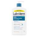 Lubriderm Value-Size Daily Moisture Lotion + Pro-Ceramide with Shea Butter & Glycerin Moisturizes Dry Skin, Hydrating Face, Hand & Body Lotion is Lightly Scented & Non-Greasy, 32 fl. oz
