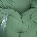 MASVIS Japanese Futon Mattress,Floor Mattress Thicken Sleeping Mattress Foldable & Portable Roll up Camping Mattress,Army Green,Queen