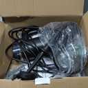 11-in-1 Steam Mop - Detachable Handheld Steam Cleaner with 380mL Tank, 260 Floor Steamer for Hardwood, Tile, Grout, Windows, Bath & Kitchen - 3-Level Steam Control, Multi-Purpose Floor Steam Cleaner (Black)