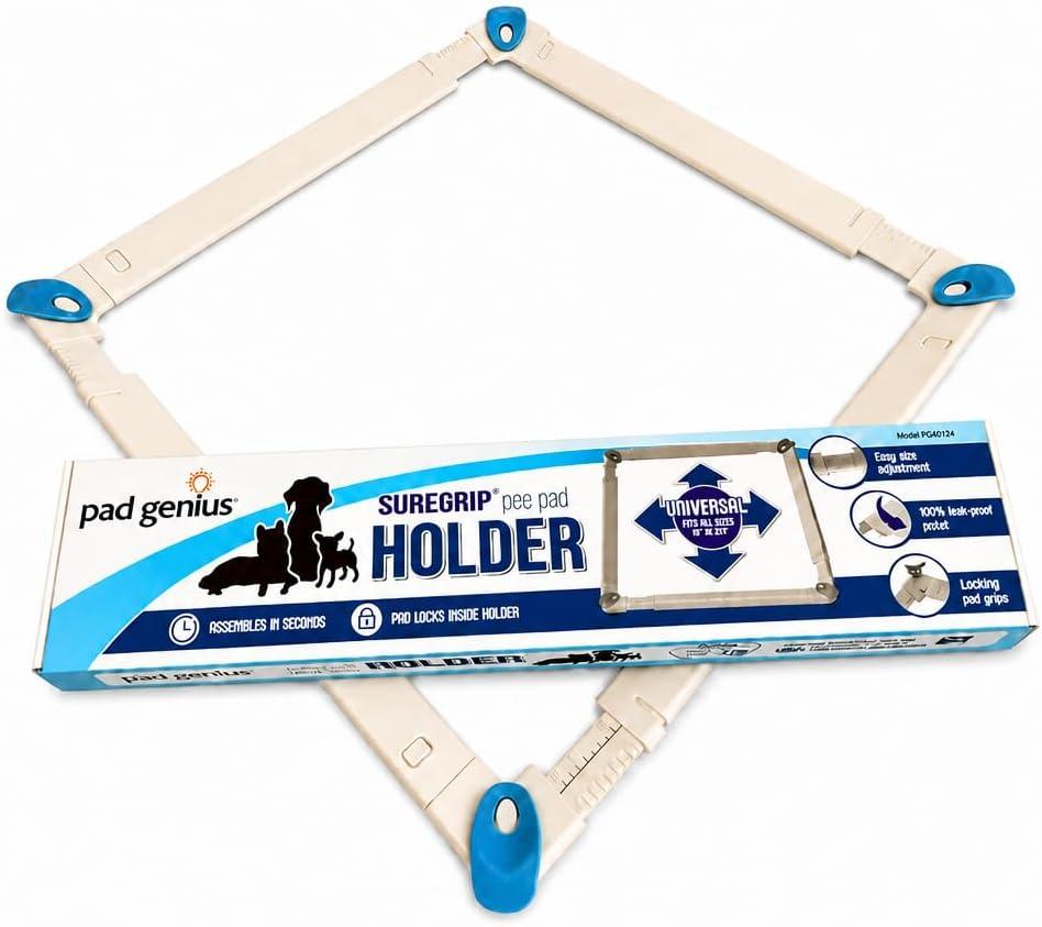 Patented SureGrip Pee Pad Holder
