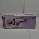 Scooter for Kids Ages 3-5 - Light Up Wheels, Extra Wide Deck, Foot Activated Break, Self Balancing Kids Toys for Boys & Girls