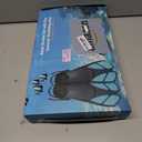 Snorkeling Gear for Adults Men Women,4 in 1 Snorkel Set with Panoramic View Diving Mask Anti-Fog Anti-Leak,Dry Top Snorkel,Fins and Travel Bag for Swimming,Snorkeling and Travel Diving (Small-Medium, BLUE)