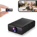 Braload Hidden Camera, Nanny Cam for Home | Free Cloud Indoor Security Camera, Works with/Without WiFi for Baby/Pet/Nanny Monitoring (deep Black)