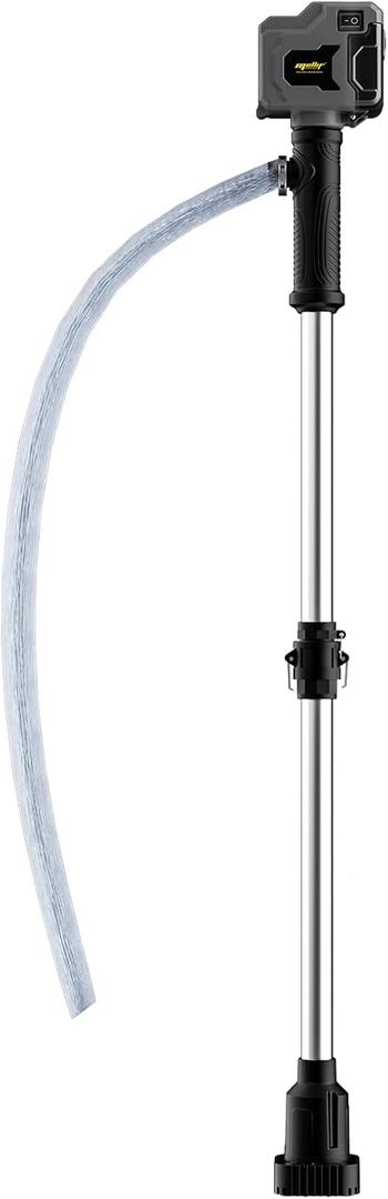 Mellif Cordless Stick Transfer Pump Compatible with Dewalt 20v Max Battery (TOOL ONLY) - 720GPH, Brushless, Portable Submersible Water Pump with 39 Hose for Pool, Garden, Pond, Deep Well Draining