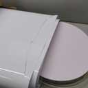 3Pcs Cylinder Stands for Party White Round Pedestal Stand (with 3pcs Spandex Cloth Cover) for Birthday Wedding Party Outdoor Indoor Decor (White).