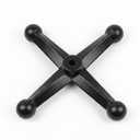 Bambeco 6 In Metal Wood Jack Retro Decor