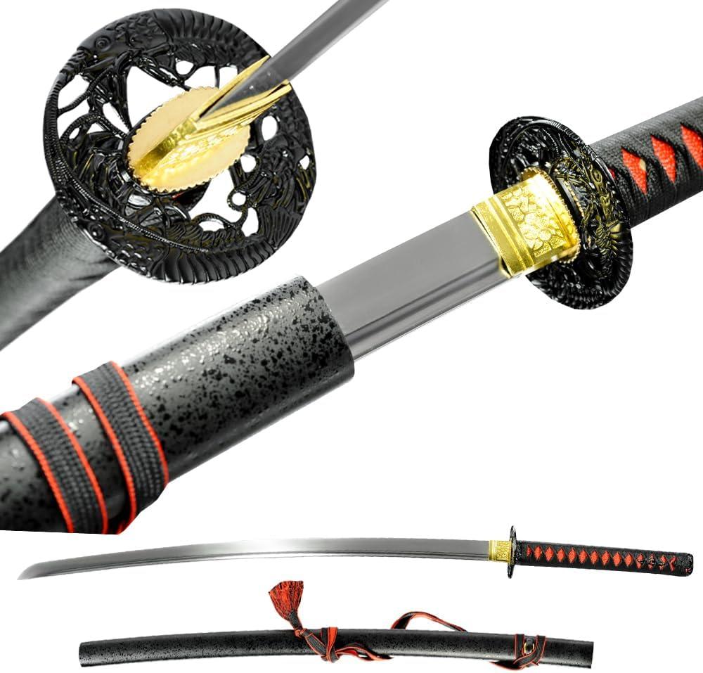 Authentic Japanese Katana Sword - Exquisite Craftsmanship Real Katana, High Toughness katanas