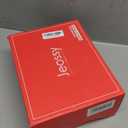 Jeossy Women's Chunky Heeled Ankle Boots, Pointed Toe Stacked Block Heel Booties, Black, 6 Size