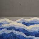 Bathroom Wavy Rug 31×19"