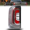 Tail Lights Assembly Compatible With 2016 2017 2018 GMC Sierra 1500 Denali Left Driver Side LED Lens Rear brake Tail Lights # 84365930 84233587 GM2800295
