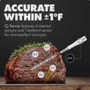 CHEF iQ Sense | Smart Wireless Meat Thermometer | 2 Ultra-Thin Probes | WiFi Unlimited Range | 1000°F Heat Safe | 5 Sensors | BBQ, Grill, Oven, Smoker, Air Fryer | Gen3