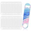 Upspotie 10Pack Sublimation Bottle Opener Blanks Stainless Steel Sublimation Flat Bottle Opener Custom Personalized Sublimation Beer Openers for Home, Kitchen, Restaurants, Parties, and Bartenders