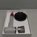 SHRATE Professional High Speed Ionic Hair Dryer | Ultra-Fast Drying | 500 Million Negative Ions | Low Noise | 160000 RPM | Compact Blow Dryer with Magnetic Diffuser for Faster Drying All Hair Types (Grey)