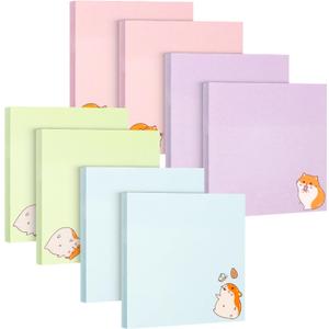 Mr. Pen- Sticky Notes, 3x3, 8 Pads, 400 Sheets, Tiny Hamster Sticky Notes