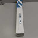 Leather Desk Pad 36" x 20", Vine Creations Office Desk Mat Waterproof Black - Premium Quality - Smooth Mouse Writing Surface - Maximum Protection Dual-Sided Pu Leather Blotter for Desk Office/Home