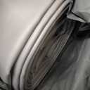 Inflatable Gymnastics Mat Tumble Track (8 Inches Thick) - 10ft/13ft/16ft/20ft Air Floor Training Mats for Home Use, Cheerleading, Water Fun & Camping - Includes 500W Electric Pump & Carbon Pattern (Blue)