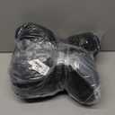 6 Pack Stretch Spandex Table Covers for 6 Foot Tables - 6 FT Universal Rectangular Fitted Tablecloth Protector for Wedding, Banquet, Party (Black, 72 Length x 30 Width x 30 Height Inches)